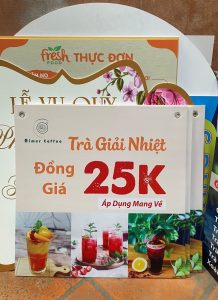 In Menu Nhựa giá rẻ