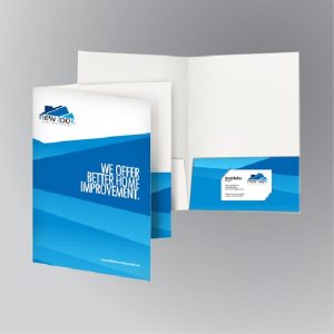Bìa đựng hồ sơ 2 tay gấp