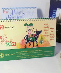 Lịch để bàn chữ A