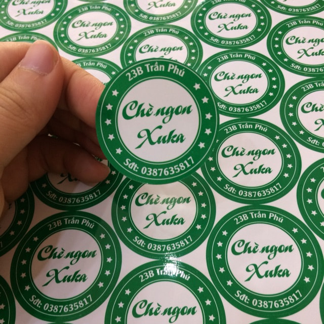 Tem Nhãn - Decal Giấy