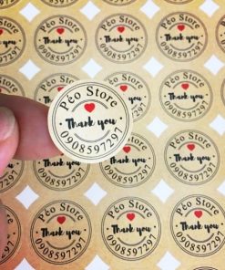 Tem nhãn - In decal giấy Kraft - Ảnh 11