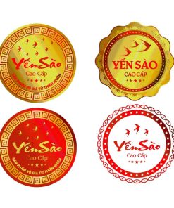 Tem nhãn - In decal ép kim - Ảnh 6