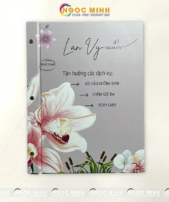 In menu nhà hàng, quán ăn, quán cafe 2