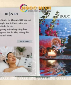 In menu nhà hàng, quán ăn, quán cafe 5