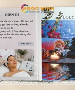 In menu nhà hàng, quán ăn, quán cafe 7