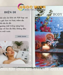 In menu nhà hàng, quán ăn, quán cafe 8