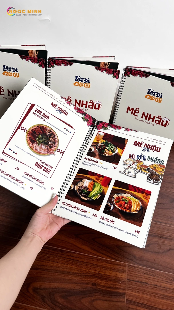 In menu nhà hàng web 25 In menu nhà hàng web 25